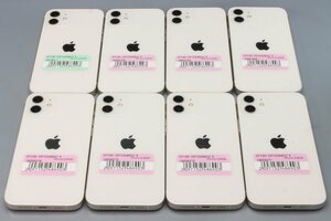 Apple iPhone12 64GB White 8台セット A2402 3H516J/A ■Y!mobile★Joshin(ジャンク)4511【1円開始・送料無料】