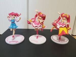 スタプリ キューティーフィギュア キュアスター3種セット 星奈ひかる トゥインクルスタイル プリキュア スター☆トゥインクル プレバン限定