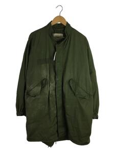 US.ARMY◆70s/M-65 フィッシュテールパーカー/モッズコート/S/コットン/KHK/フード・ライナー欠品