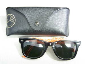 【中古品:状態「可」】レイバン サングラス RB2140-F 1016 52□22 3Nウェイファーラー WAYFARER RAYBAN