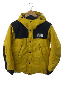 THE NORTH FACE◆GORE-TEX/マウンテンダウンジャケット/XS/ナイロン/YLW/無地/ND91837