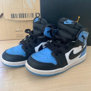 14cm NIKE JORDAN 1 RETRO HIGH OG TD University Blue UNC Toe エアジョーダン 1 ユニバーシティブルー