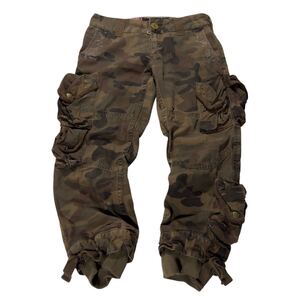 00s rare Japanese Label camo cargo pants Y2K goa ifsixwasnine kmrii share spirit lgb obelisk 14th addiction TORNADO MART gunda 