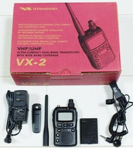 YAESU　スタンダード　144/430MHz　デュアルバンド　VX-2