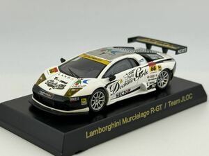 ラスト　1/64 京商 サンクス　ランボルギーニ ムルシエラゴ　R-GT Team JLOC #66 黒文字