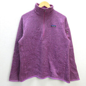 H■16年製■パタゴニア/Patagonia 25617SP16 ベターセーター プルオーバー フリースジャケット【XL】ピンク/LADIES■156 【中古】