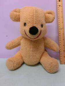 くまのプーさん USA ビンテージ オルゴール付き 70s ぬいぐるみ人形 24㎝ Winnie the Pooh Music Box Plush