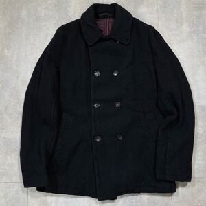 超希少 COMME des GARCONS HOMME コムデギャルソン オム ■AD2011 渡辺淳弥 ■縮絨 メルトン加工 ■ブルゾン ピーコート ヴィンテージ