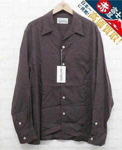 8T0473/WACKO MARIA 50’s SHIRT L/S TYPE-1 ワコマリア オープンカラーシャツ