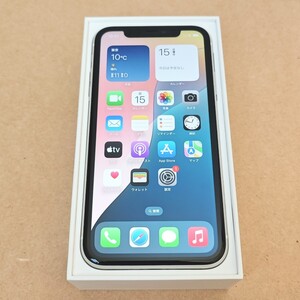 1円スタート Apple iPhone11 128GB White A2221 MWM22J/A キャリアau