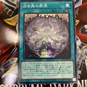 遊戯王　ノーマル　SUDA-JP055　 白き森の罪宝　SUPREME DARKNESS