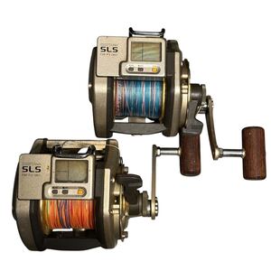 241122-484-469 TM400 SHIMANO シマノ 電動リール2個まとめ 電動リール リール SLS LEVER DRAG 5000 釣具 釣り用品