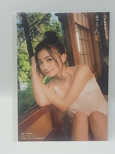 未開封！　高野麻里佳　写真集「まりん夏」ゲーマーズ特典　ブロマイド　生写真　声優　グッズ　まりんか　ゴージャス動画　