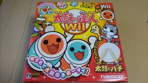 太鼓の達人Wii 太鼓、バチ同梱版 一部未開封