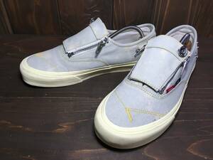 ★VANS × シェーン ゴンザレス コラボ AUTHENTIC ZIP VLT LX デニム ジッパー Ultra Cush 27.5cm 美品 Uesd 検 ERA オールドスクール