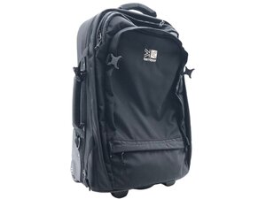 美品 karrimor カリマー 3Way キャリーバッグ 本体 鞄 カバン 旅行 出張 ビジネス ブラック 二輪 キャリーケース ブラック 黒 ブランド