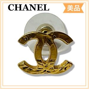 正規品　CHANEL シャネル ココマーク　ゴールド ピアス 片耳用　送料無料