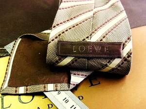 ●5-2120●在庫処分SALE●【ＬＯＥＷＥ】ロエベ 【ストライプ 柄】ネクタイ