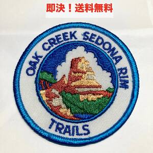 ★ビンテージ ボーイスカウト Oak Creek Sedona Rim オーク クリーク ヴィンテージ アメリカ雑貨 アメリカン BSA アメカジ 刺繍 ワッペン