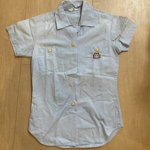 中古　ガールスカウト 制服 キャンプユニフォーム ブラウス ガールスカウト日本連盟