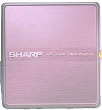 【中古】SHARP　シャープ　MD-ST600-P　ピンク　ポータブルMDプレーヤー　MDLP対応　（MD再生専用機/MDウォークマン）