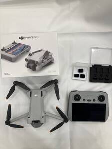 【ジャンク・1円〜】DJI Mini 3 Pro ドローン 墜落機 無人航空機 中古（DJI RC付属）