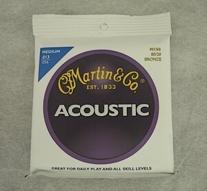 ② MARTIN ACOUSTIC M150 MEDIUM 80/20 BRONZE マーチン アコースティック ギター ミディアム 未使用品　未開封　マーティン　