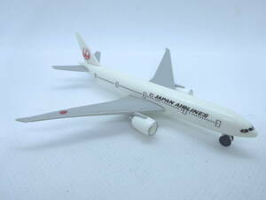 JAL 日本航空 ノベルティ ボーイング Boeing 777-200 飛行機 模型 1/700　