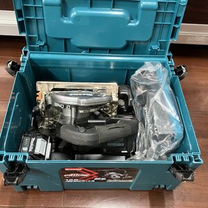 f001 F makita マキタ 40V 125mm 充電式マルノコ HS007G 本体 バッテリー 充電器 電動工具 DIY 動作品