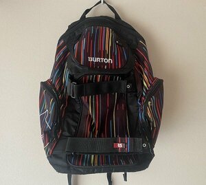 BURTON　バートン　リュック　バックパック　ブラック　マルチカラー　大容量　☆ｃ２２０