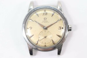 【ジャンク品】OMEGA オメガ 2576-12 Cal.342 ハーフローター 自動巻き スモセコ 腕時計 フェイスのみ アンティーク 6077-N