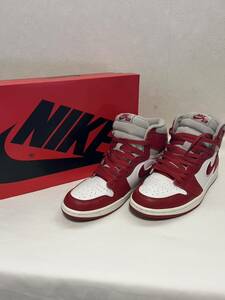 NIKE ナイキ　エアジョーダン1　レトロ　ハイ　OG　28ｃｍ　DJ4891-061　ホワイト　レッド　AIR　JODAN　RETRO