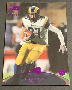 2011 Topps Prime Greg Salas /399 54 RC Rookie Rams NFL グレッグ・サラス　399枚限定　シリアル　ルーキー　ラムズ　トップス