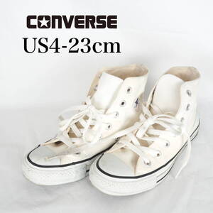 MK5849*CONVERSE*コンバース*レディースハイカットスニーカー*US4-23cm*白