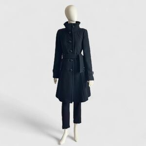 BURBERRY BLUE LABEL バーバリー コート ブラック　レディース