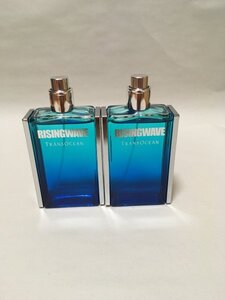 未使用品1円～Rウェーブ トランスオーシャン サージブルー EDT 50ml×2個