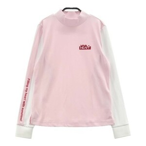 VIVA HEART ビバハート ハイネック長袖Tシャツ ピンク系 40 [240001981712] ゴルフウェア レディース