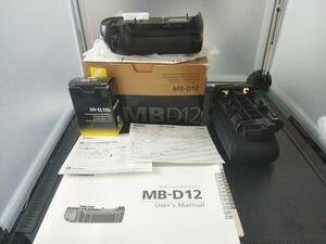 新品　未使用　ニコン MBD12バッテリーグリップ + 純正バッテリー EN-EL15b　NIKON D810 D810A D800 D800E 