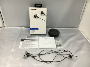 BOSE ボーズ SOUNDSPORT 741776-0140 イヤホン チャコールブラック イヤホンジャックタイプ