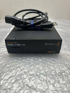 Blackmagic design Teranex Mini 　HDMI to SDI 12G 　コンバーター