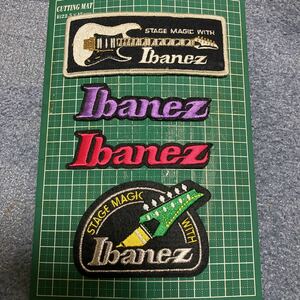 ［非売品］Ibanez アイバニーズ　ワッペン セット