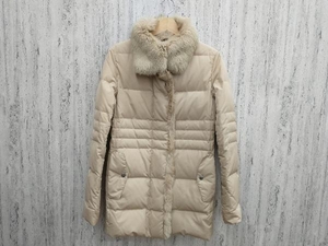 BURBERRY London バーバリーロンドン ベージュ ダウンコート Mサイズ FR012-826-40