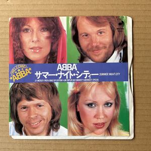 7インチ ABBA - SUMMER NIGHT CITY