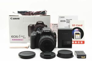 【美品】キャノン Canon EOS Kiss X10 EF-S 18-55 IS STM レンズキット.　《SDカード・元箱付》＃2150