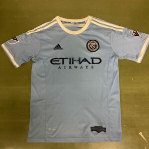  adidas アディダス　サッカー　 ユニフォーム　MLS NEW YORK City FC ニューヨークシティFC メンズ　サイズM