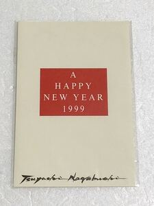 長渕剛☆「A HAPPY NEW YEAR 1999」NAGABUCHI TSUYOSHI CLUB カード