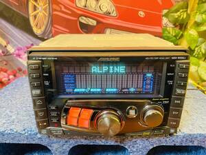 ALPINE MDA-W933J FM/AM CD MD プレーヤー (ジャンク)