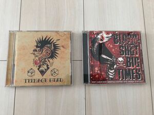 オムニバス CD 2枚セット TEENAGE HEAD MAD3 /NINE /GASOLINE /BAREBONES /ROCKY & THE SWEDEN /HONG KONG KNIEE /RETRO GRETION