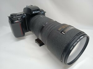 Nikon ニコン F-601 QUARTZ DATE + Nikon ED AF NIKKOR 80-200mm F2.8 D　A1