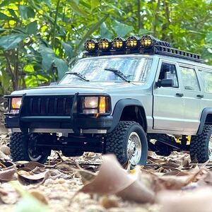 ★即納シルバー MN 78 MN78 MN98 MN99S チェロキー RTR 1/12 4WD RCラジコンカー クローラー LED オフロード スケールトラック Jeep ジープ